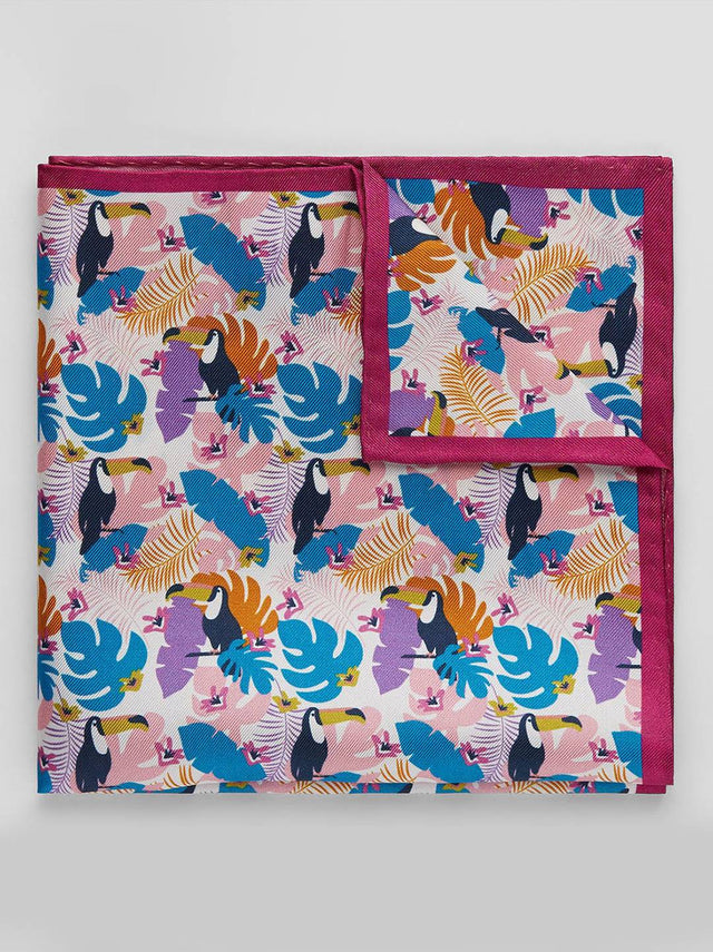 Pink Handkerchief Motif