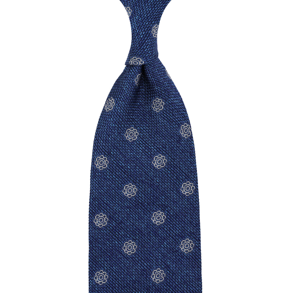 Shibumi Flower Fina Grenadine Silk Tie Mottled