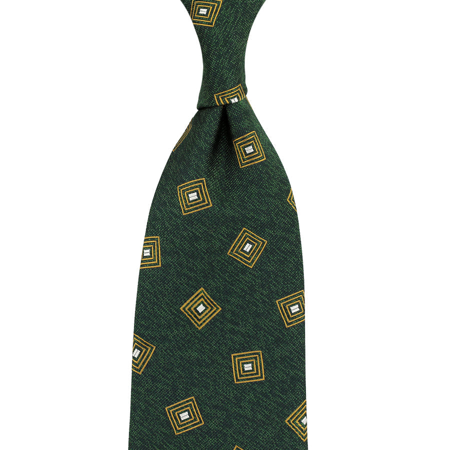 Geometrical Japanese Boucle Silk Tie