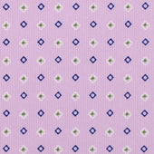 Floral Printed Silk Bespoke Tie - Lilac
