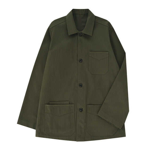 Comfort cotton Chore Jacket (Olive)