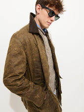 Regent Jacket In Waxed Cotton