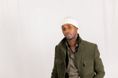 Knitted Pure Cashmere Beanie in Milk