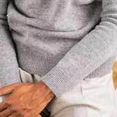 Crewneck Jumper In Dove
