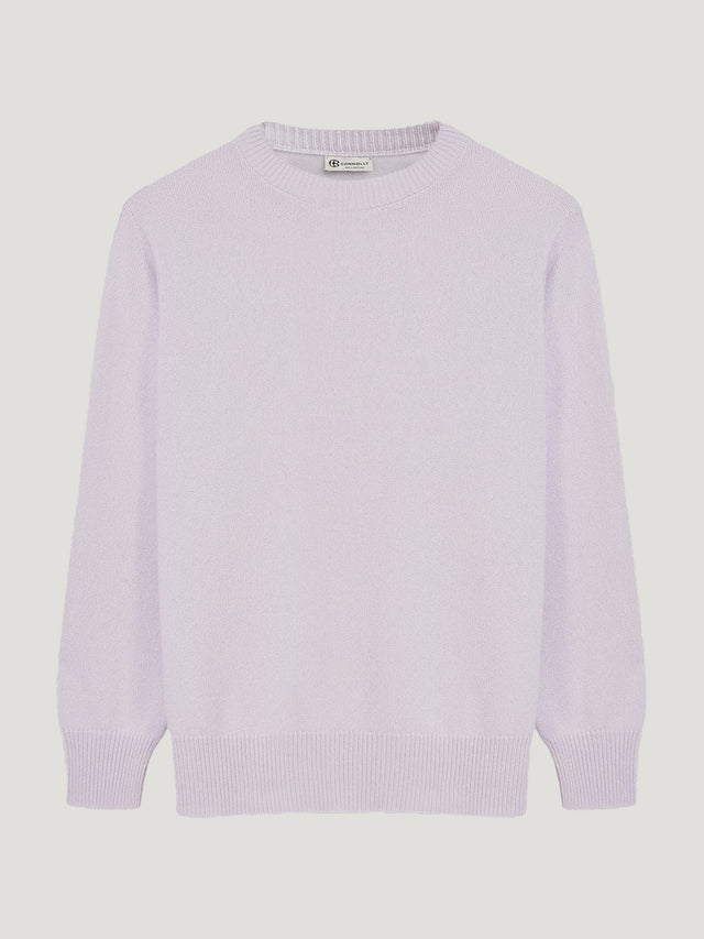 Lavender 4 Ply Favourite Sweater