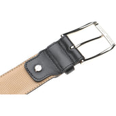 Herring Westminster II Belt in black calf silver buckle