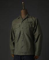 Vietnam War US Army OG-107 Fatigue Utility Shirt - Plain