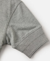 Vintage Short Sleeve Henley T-Shirt - Gray