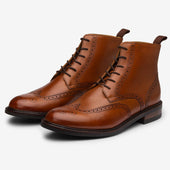 Wingtip Boot - Tan - Saga Last
