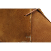Herring Grays Rubber mens rubber-soled Chukka boots in ginger suede