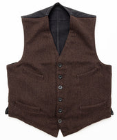 Belafonte Ragtime Service Vest Worn Wool Yarn 29 3