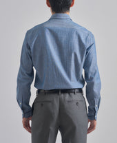 TOKYO SLIM FIT - Italian Spread Chambray