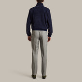 Suede Blouson Jacket In
