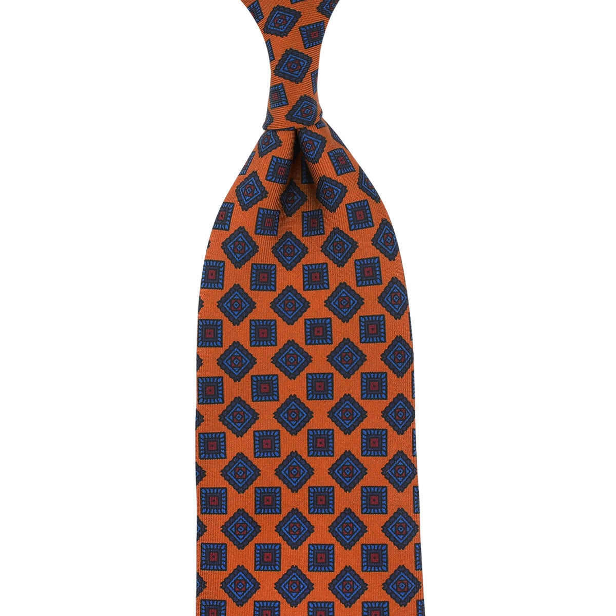 Ancient Madder Silk Tie Hand Rolled