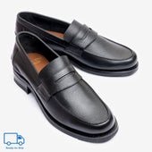 Unlined Moccasin - Noir - Armin Last - RTW