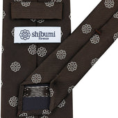Shibumi Flower Japanese Jacquard Silk Tie