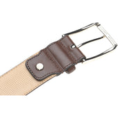 Herring Westminster II Belt in brown calf silver buckle