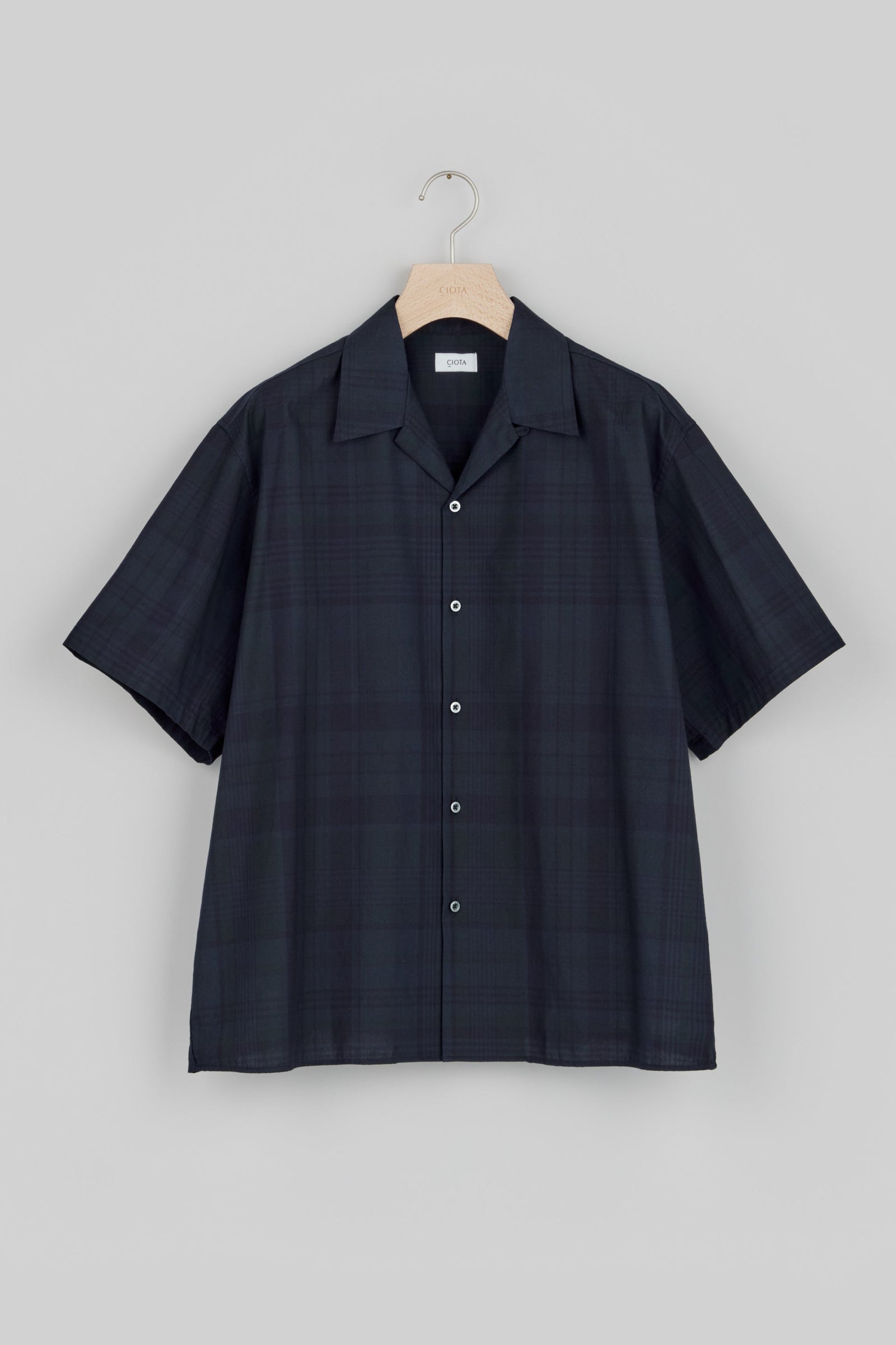 Sale Open Collar Short Sleeve Shirt