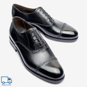 Punch Cap Oxford - Black - Rui Last - RTW