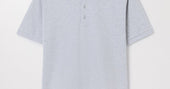 Grey Melange Pique Polo | Organic Cotton | Asket