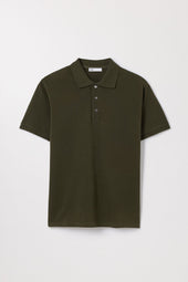 Dark Pique Polo Organic Cotton Asket