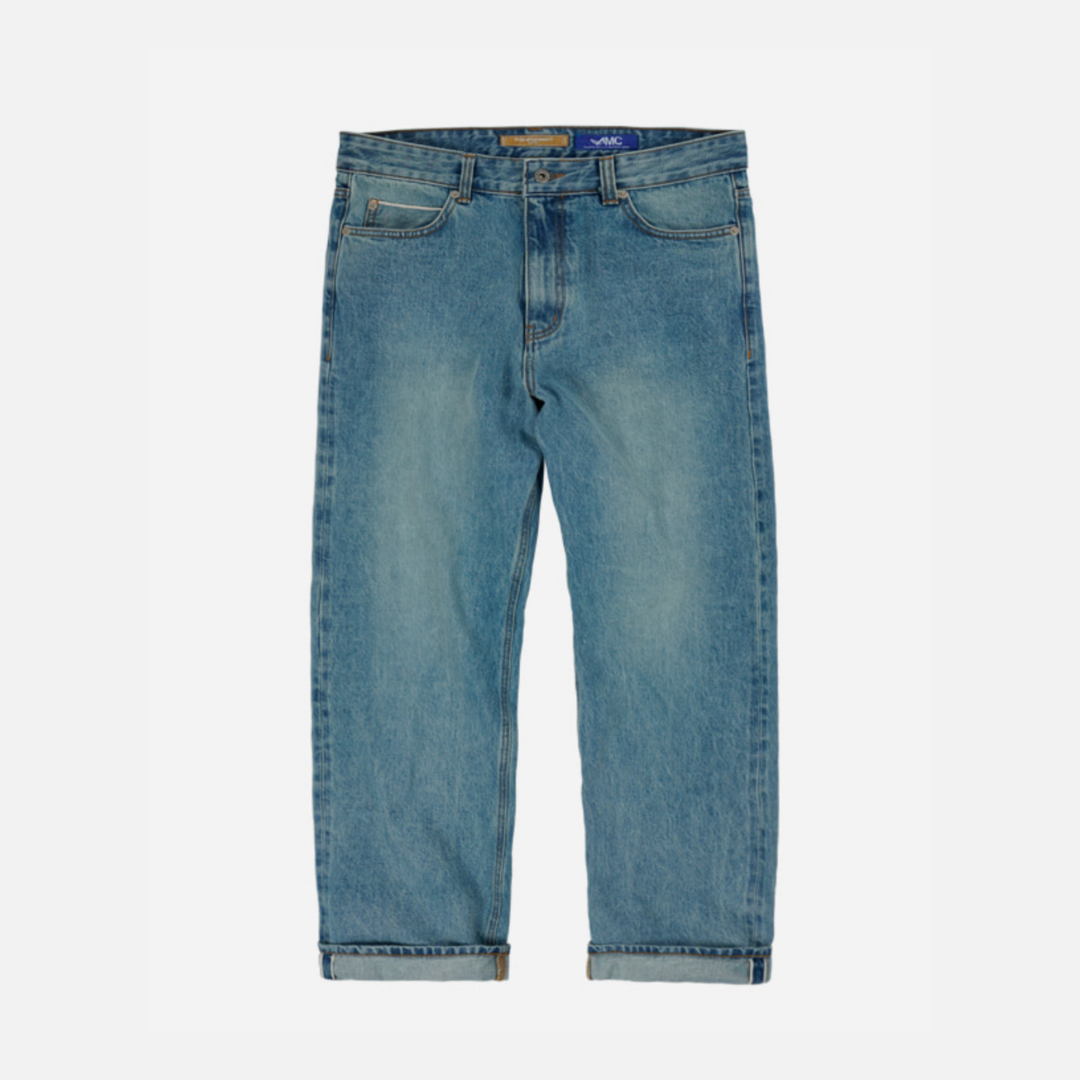 Og Selvedge Regular Denim Jeans Light