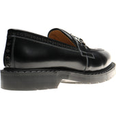 Wildsmith Model Penny mens rubber-soled loafers in black hi shine