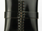 No. 155 Card Case with Flap, Onyx Cordovan