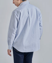 Casual Button Down Oxford Stripe