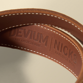 Nicks X Devium Leather Belt
