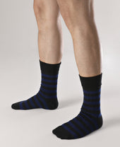 Retro Striped Cotton Socks