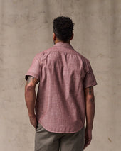 Short Sleeve Chambray Shirt - Sable