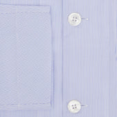 Pale Hairline Stripe Pyjama Shirt