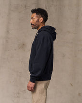 14-oz. Heritage Fleece Hoodie - Dark Indigo
