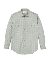 Twin Lakes Sport Shirt - Gray / Olive Check