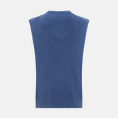 V Neck Sleeveless Cashmere Vest