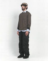 Marina T Shirts Black Brown Stripe