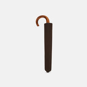 Telescopic Umbrella With Maple Crook Handle