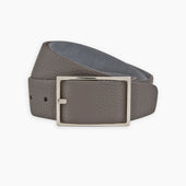 Nubuk Reversible Leather Belt