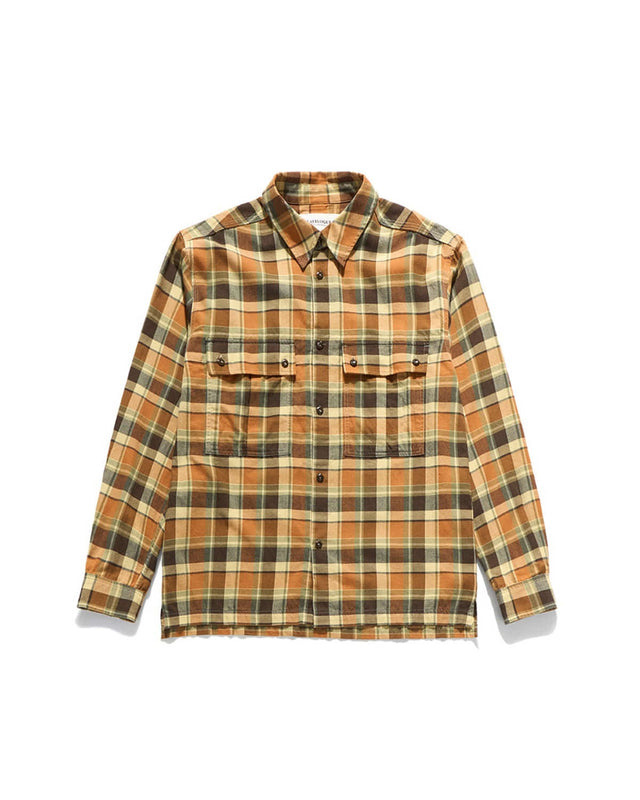 ARMY FIELD SHIRTS / MULTI YELLOW CHECK