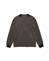 Marina T Shirts Black Brown Stripe