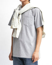 One Pocket T Shirt Melange Grey