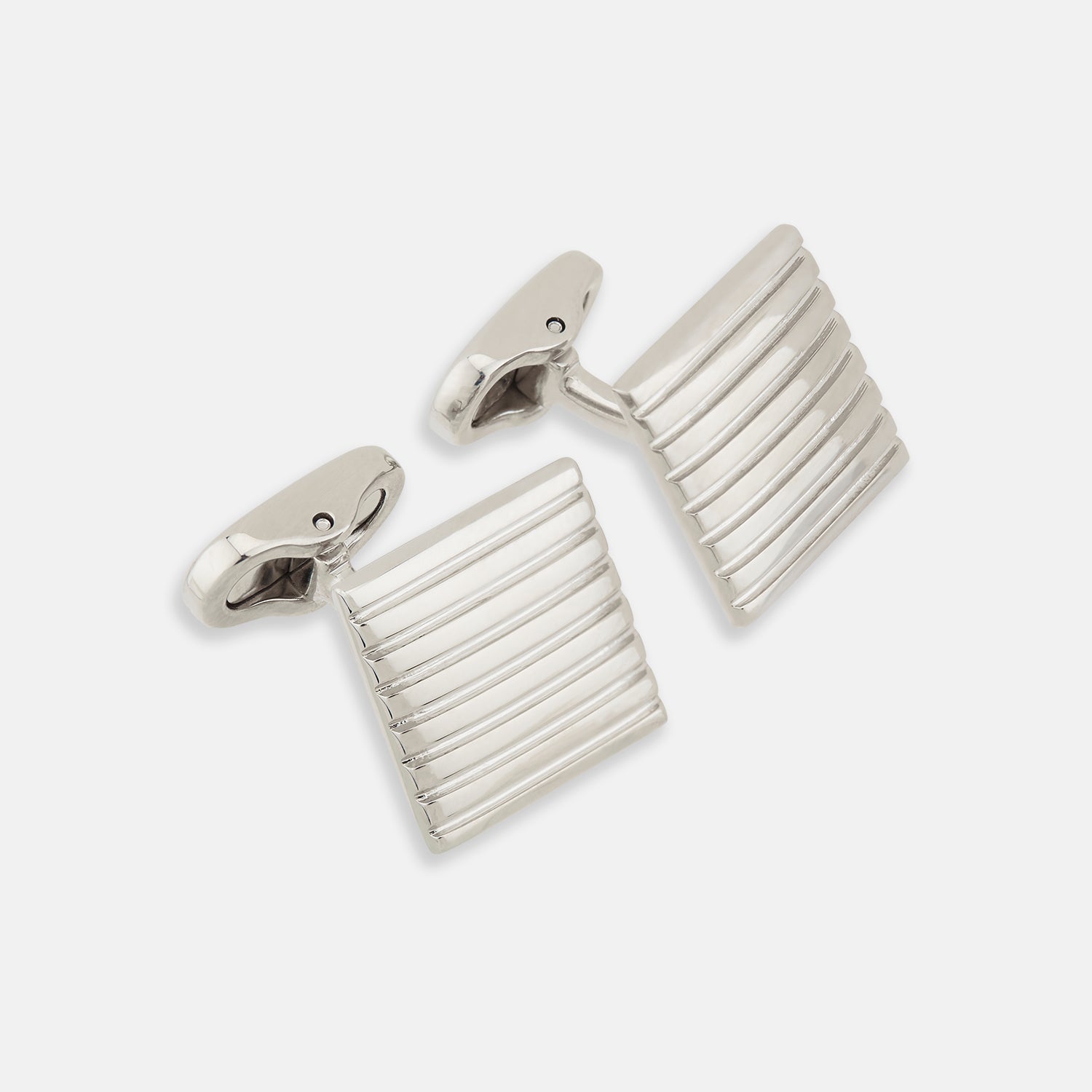Striped Square Cufflinks