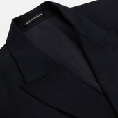Plain Wool Double Breasted Blazer