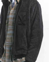 Fleece French Coach Jacket