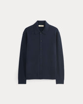 Ultrasoft Button-Down Sweater | Navy