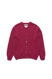 Shoulder V Neck Cardigan Lavish