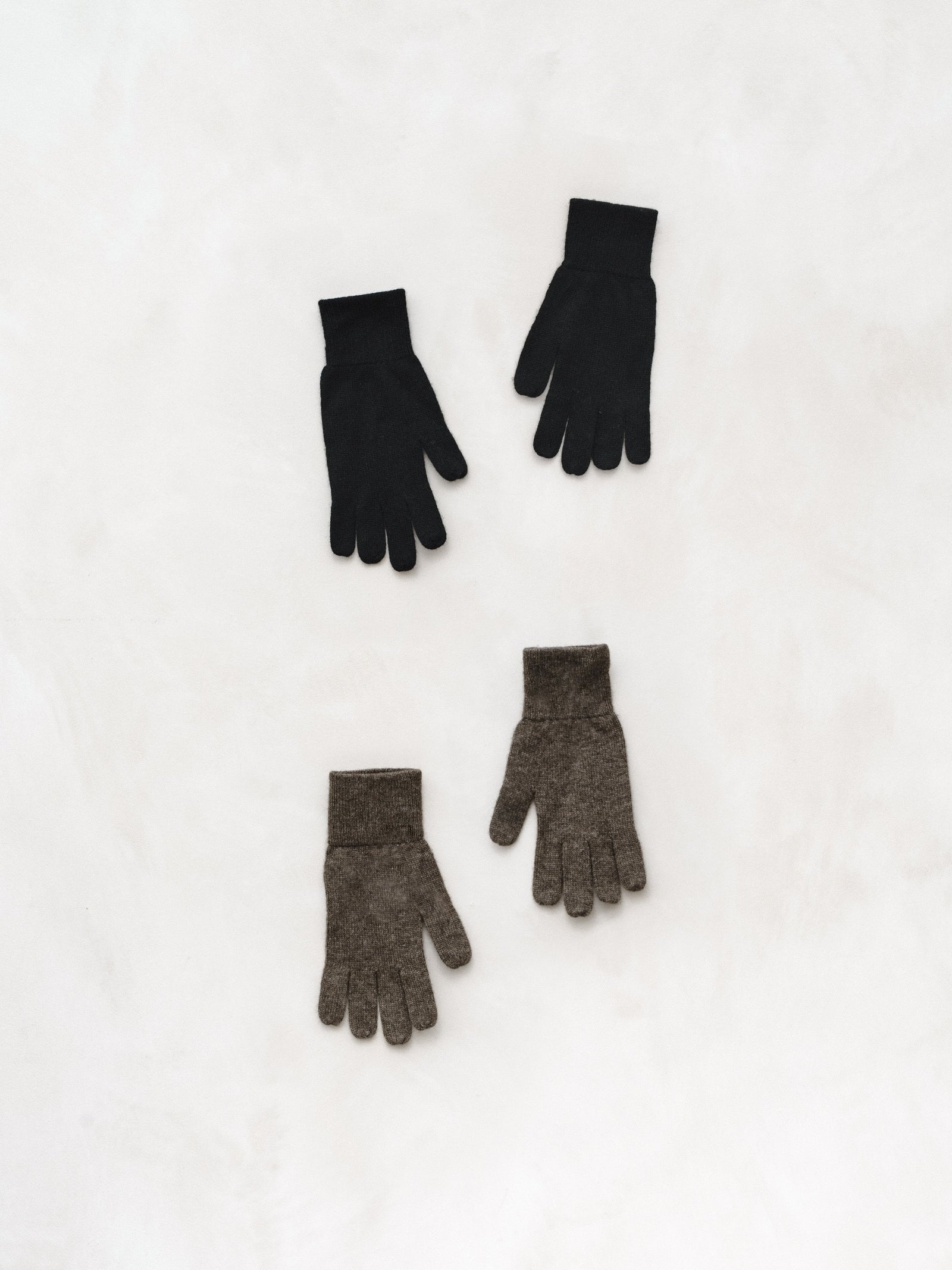 Knit Gloves Yak Wool