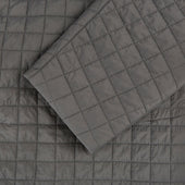Fulham Shadow Grey Single Breasted Quilted Blazer