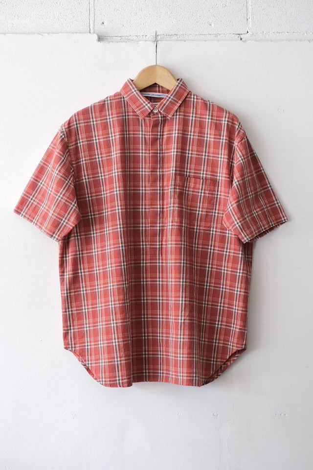 N.O.UN FF SHIRT Red Check | Directors Web Shop powered by BASE